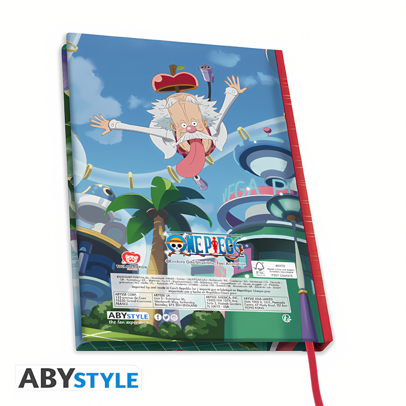 Abysse | One Piece | Egghead A5 Notebook