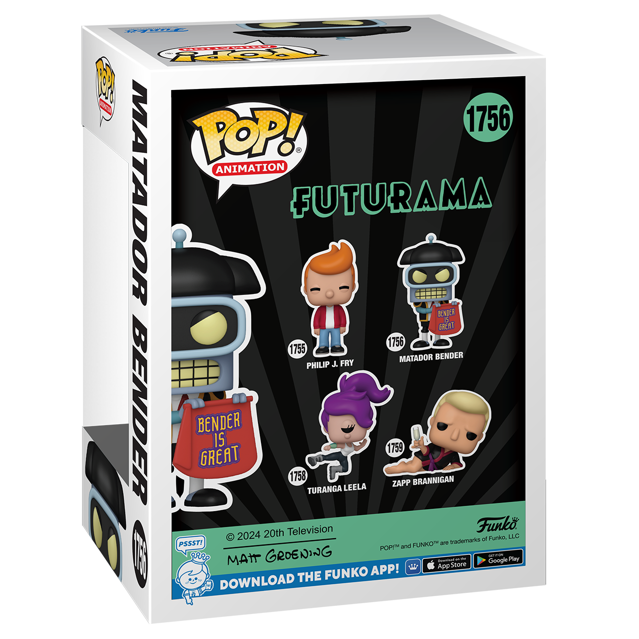 POP! TV: Matador Bender - Futurama