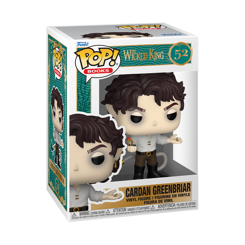POP! Books | Cardan Greenbriar (The Wicked King) | The Folk of the Air
