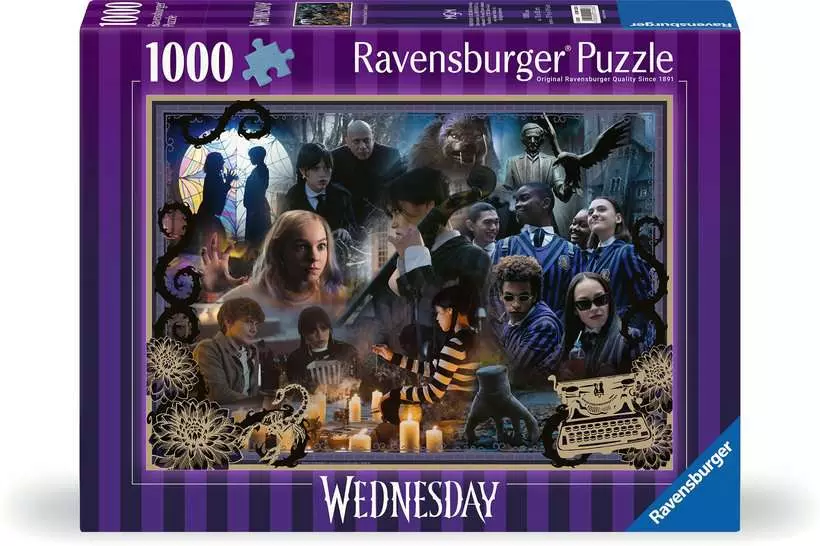 Ravensburger | Wednesday | Das Beste von Staffel 1 | 1000 Teile Puzzle