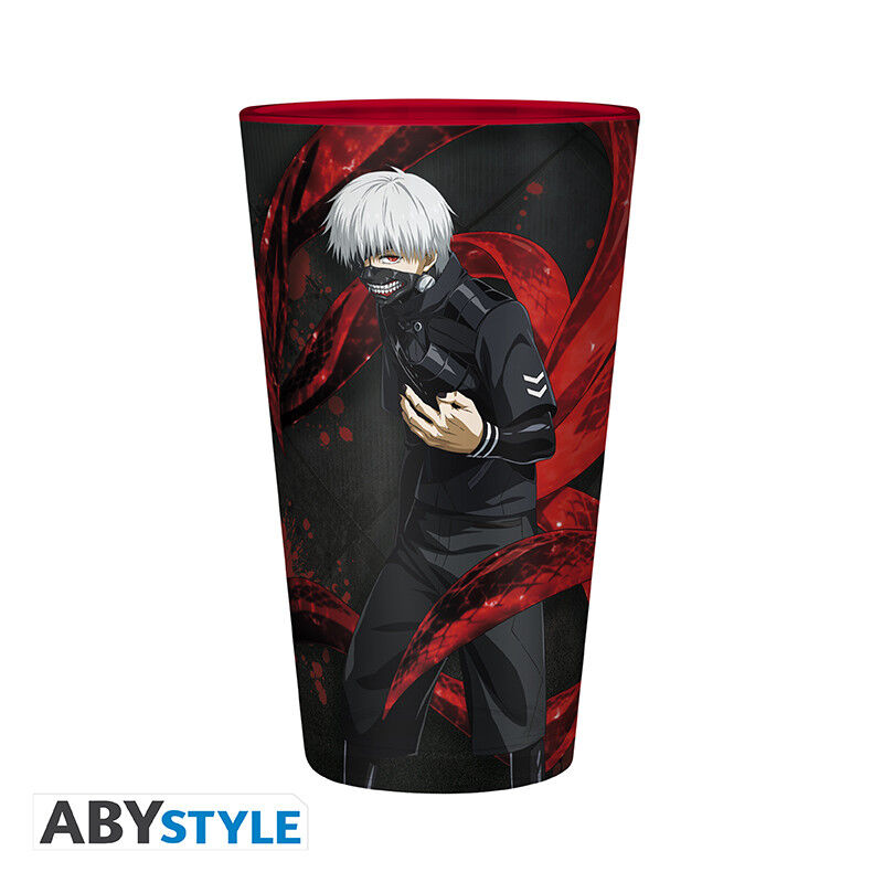 Tokyo Ghoul | Kaneki & Mask | Large Glass (400ml)