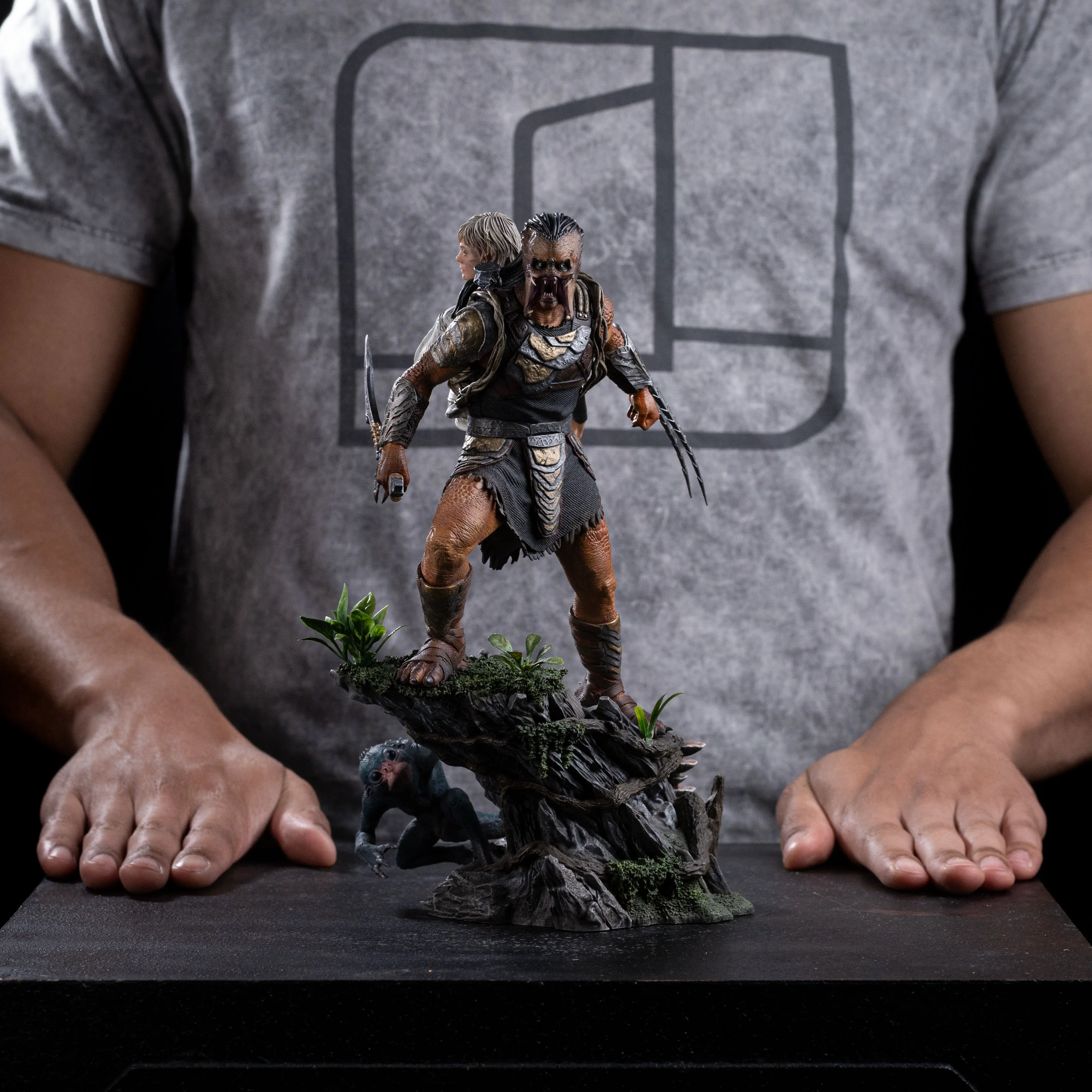 Iron Studios: Predator: Badlands - Predator Dek & Thia - Art Scale 1/10