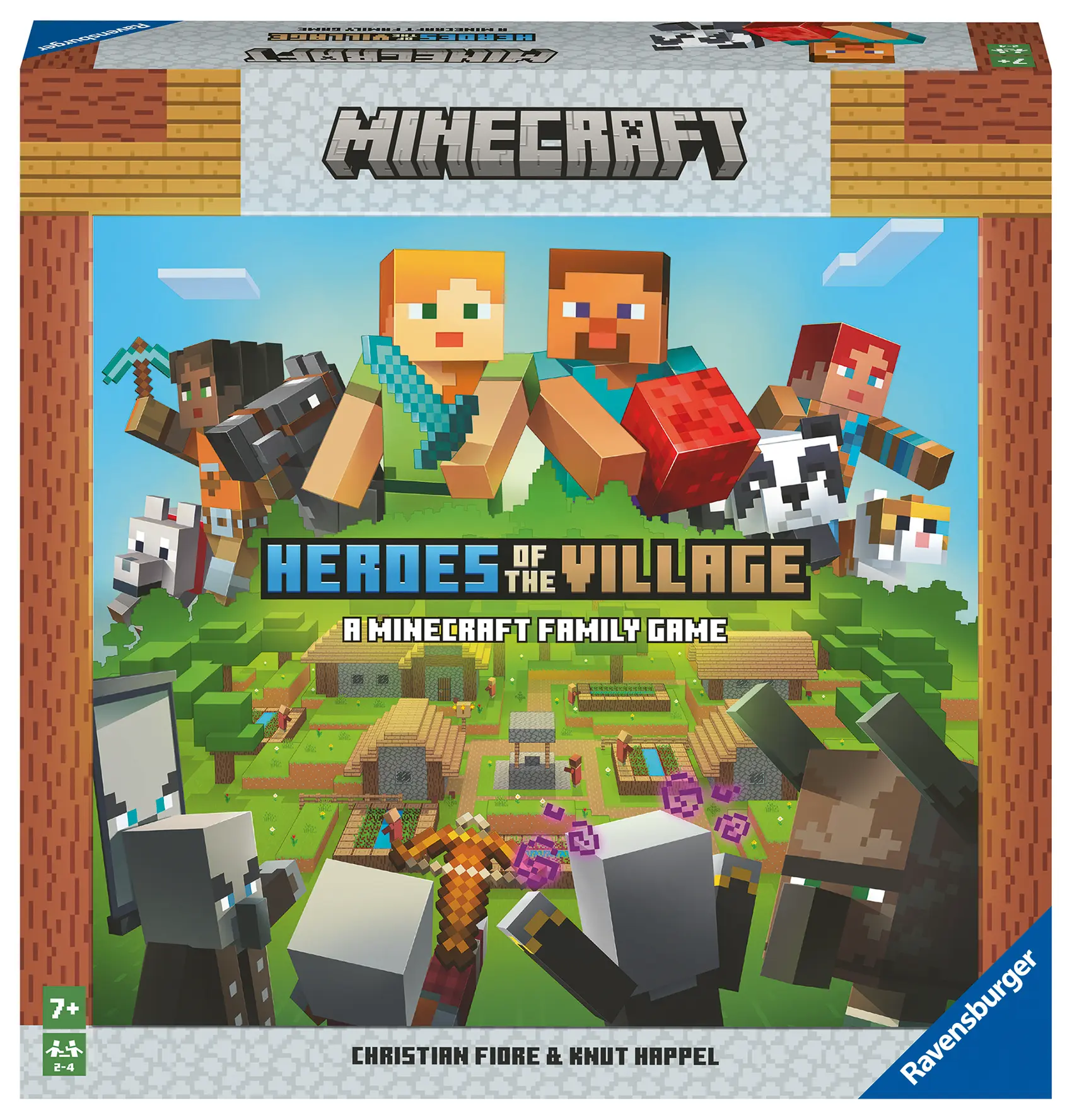 Ravensburger | Minecraft Heroes of the Village | Gesellschaftsspiele