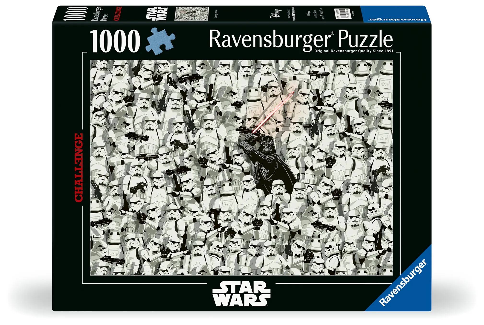 Ravensburger | Challenge Star Wars | 1000 Teile Puzzle Challenge