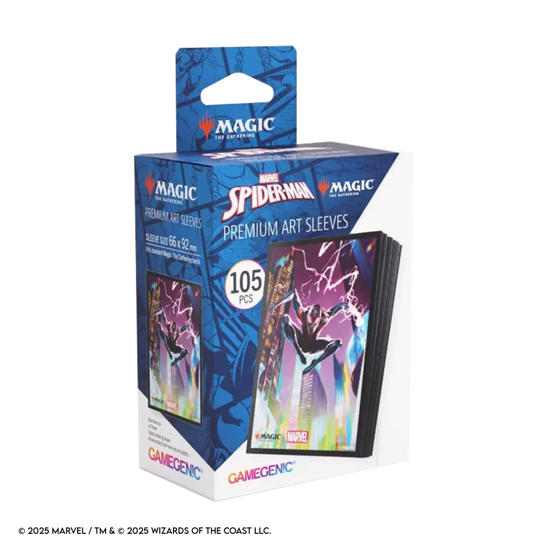 Gamegenic | Magic: The Gathering - Spider-Man / Miles Morales | Premium Art Sleeves (105 Stück)