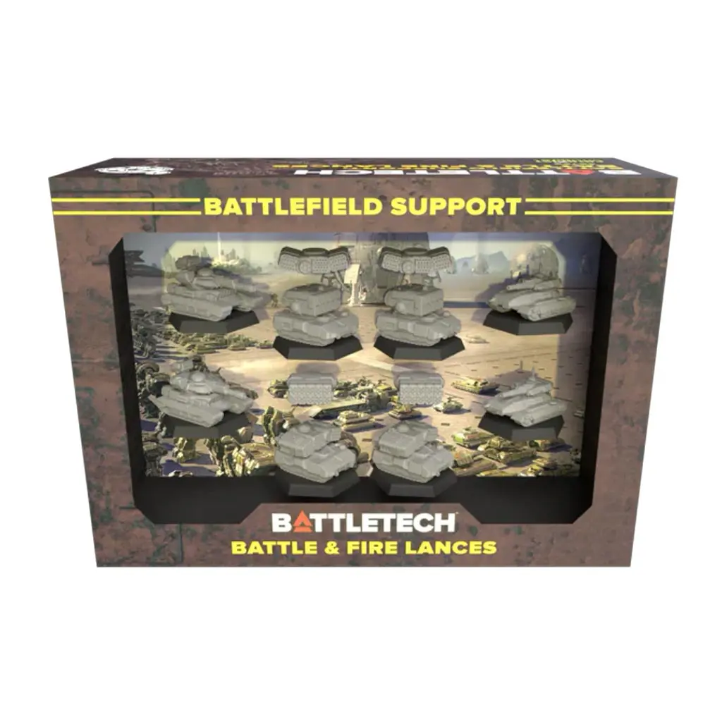 Catalyst Game Labs: BattleTech Battlefield Support Battle & Fire Lance - Miniature Games