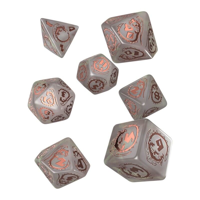 Q Workshop | Quartz | Dragons Dice Set