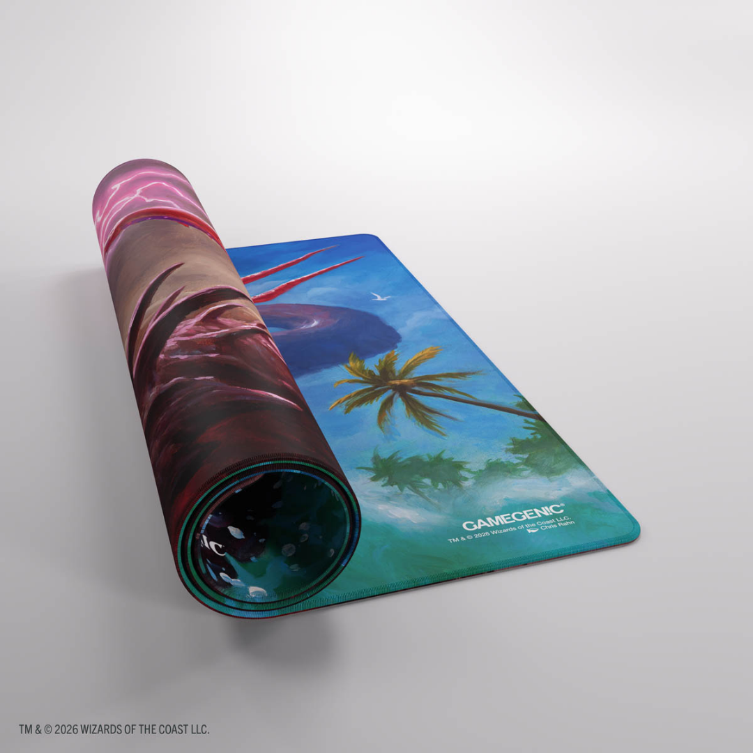 Gamegenic | MTG: Reality Fracture - Kiora of Salt and Sand/Kiora of Fire and Ashes | double-sided Playmat