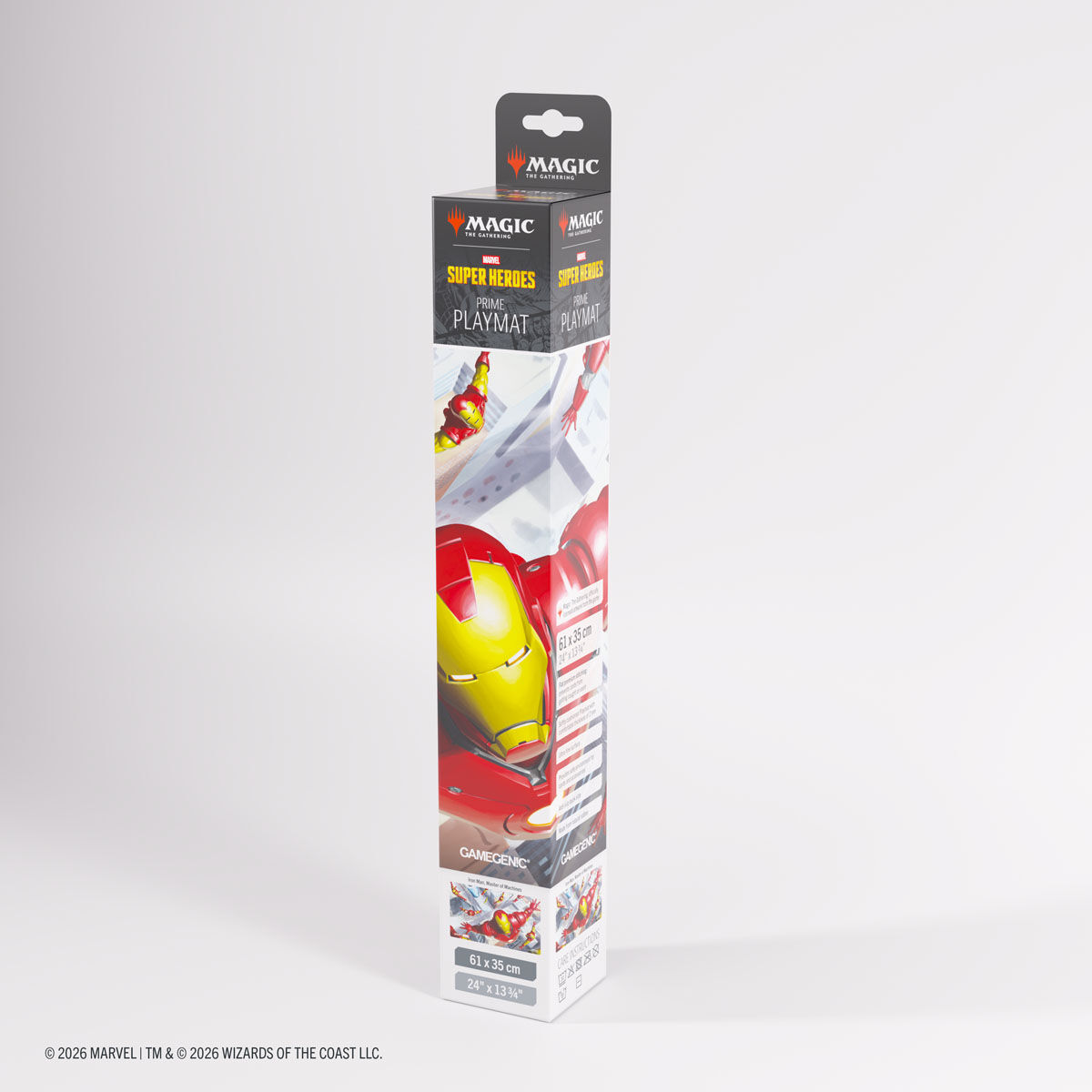 Gamegenic | Marvel Super Heroes - Iron Man, Master of Machines | Prime Playmat
