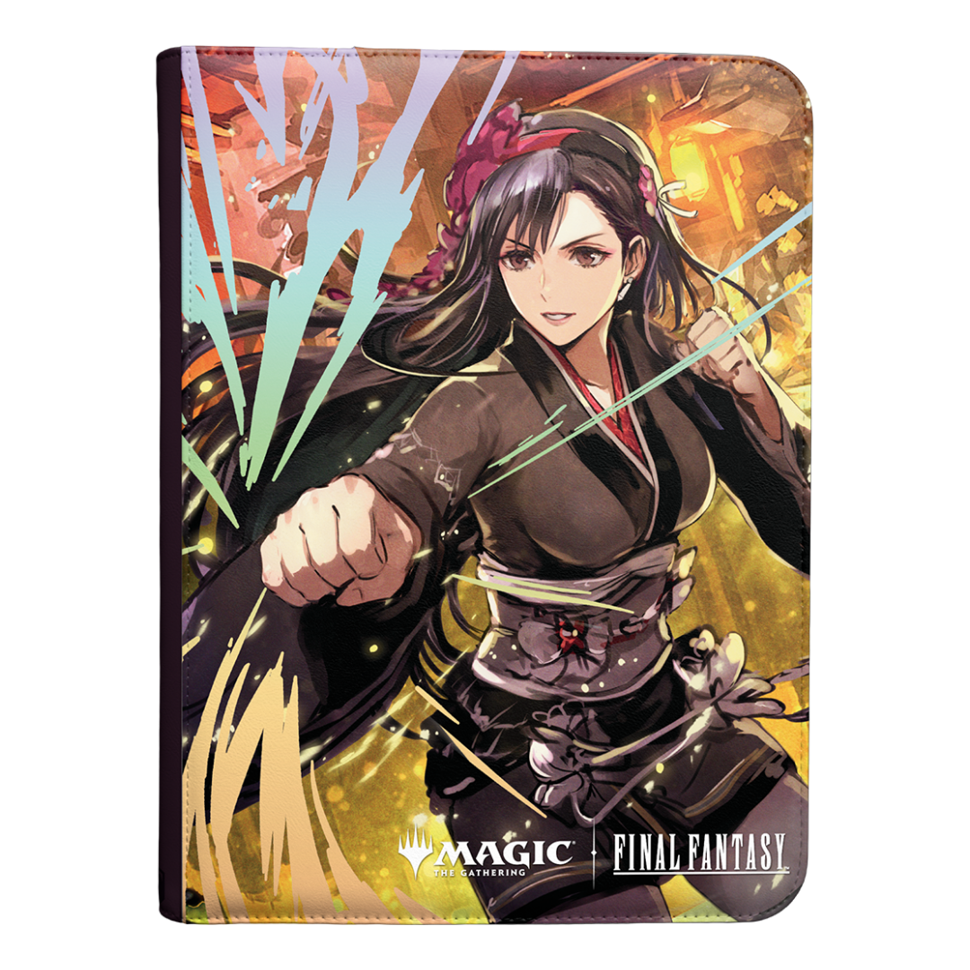 Ultra Pro | MTG: Final Fantasy - Tifa Lockhart | 9-Pocket Zippered Premium Pro-Binder