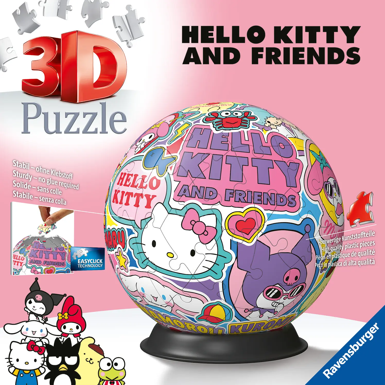 Ravensburger | Hello Kitty and Friends | 72 Teile 3D Puzzle