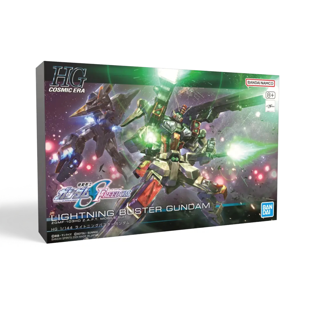 Bandai: HG Lightning Buster Gundam – Mobile Suit Gundam SEED Freedom (1/144)