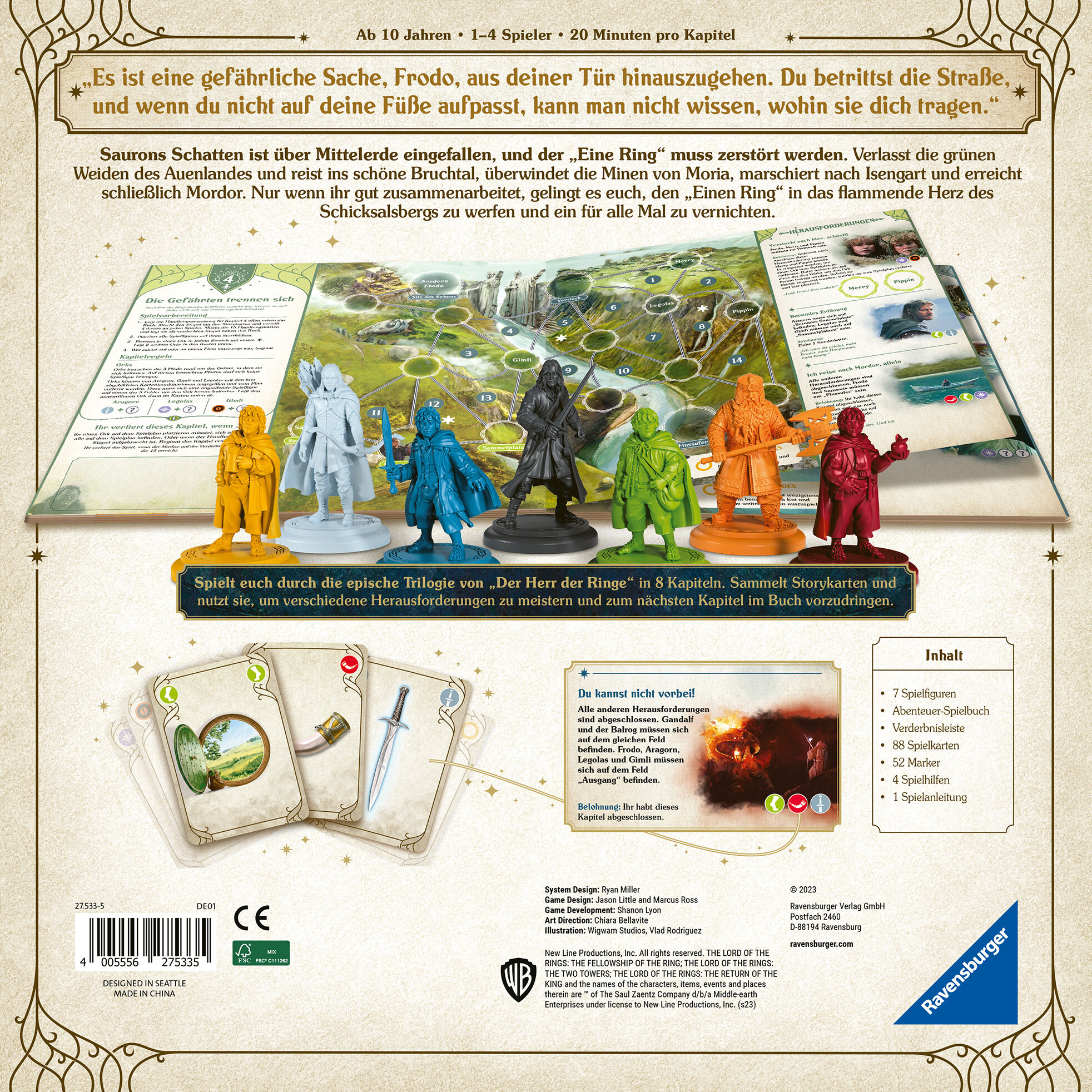 Ravensburger | Der Herr der Ringe | Adventure Book Game