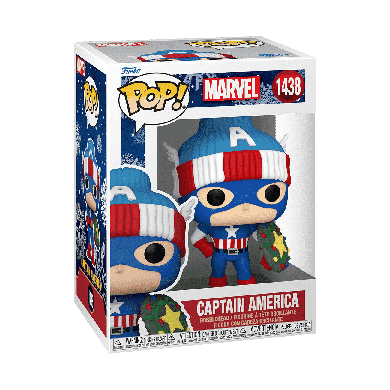 POP! Marvel: Captain America - Marvel Holiday