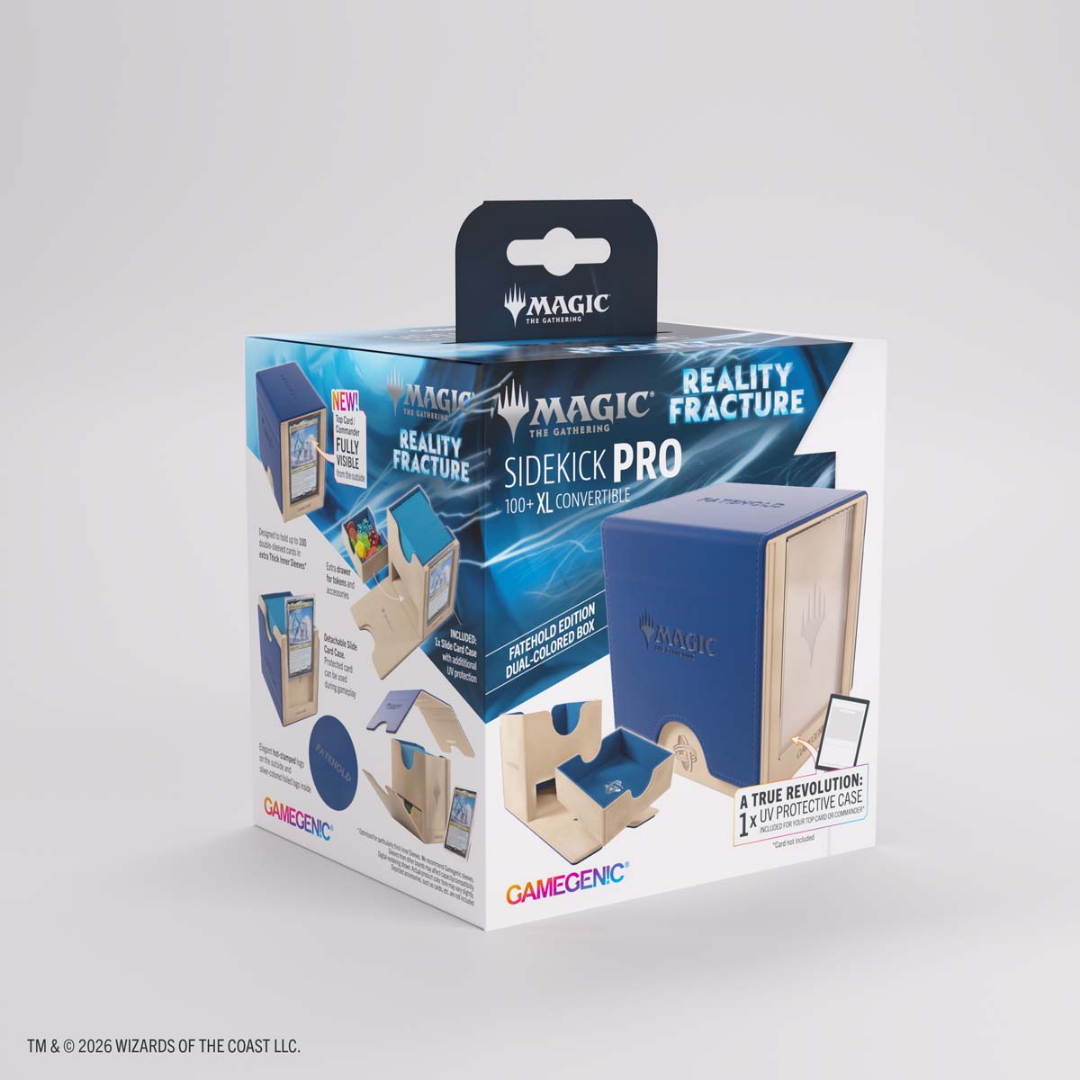 Gamegenic | MTG: Reality Fracture - Fatehold | Sidekick Pro Convertible Deckbox 100+ XL