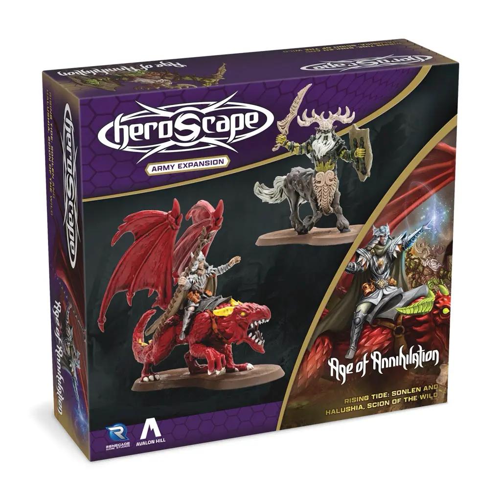 Renegade: Heroscape RT Sonlen, Halushia, Scion Exp. - Miniature Games