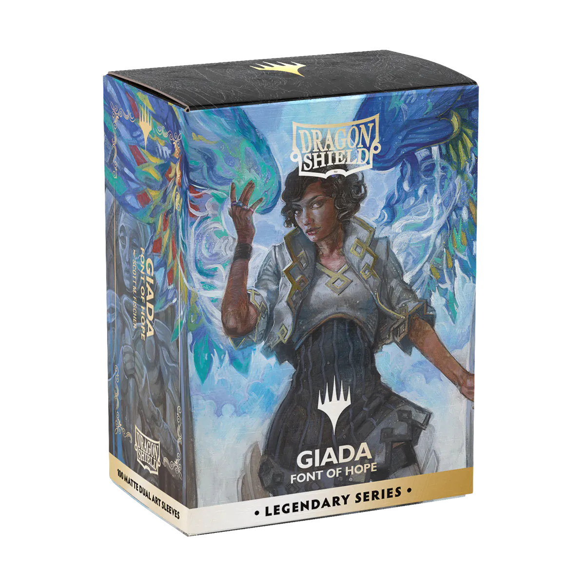 Dragon Shield | Legendary Series - Giada, Font of Hope | Matte Dual Art Sleeves Standard Size