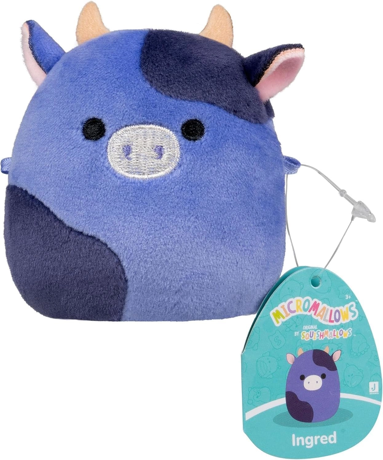 Jazwares | Squishmallows Micromallows Set Ingred, Amelie & Daisuke - 3er Set Plush 6cm