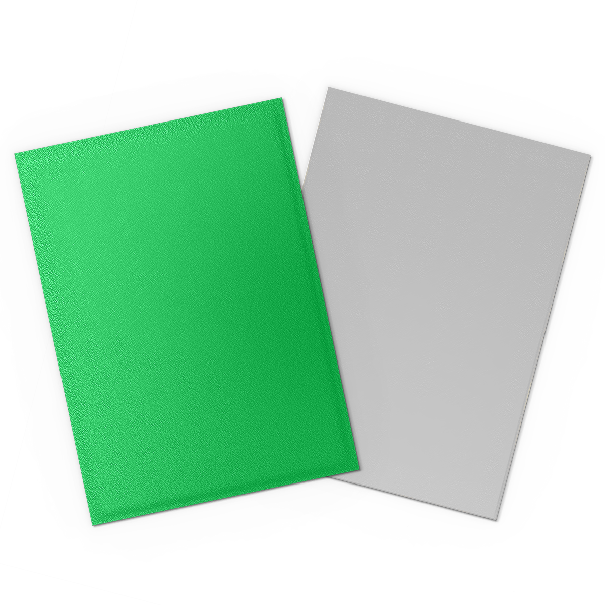 Dragon Shield: Applegreen & Silver - Matte Dual Sleeves Standard Size
