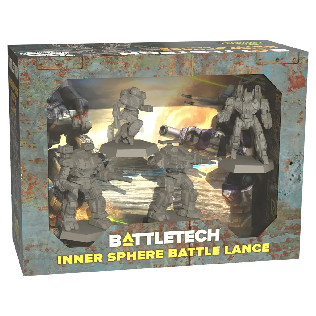 Catalyst Game Labs: BattleTech Inner Sphere Battle Lance - Miniature Games