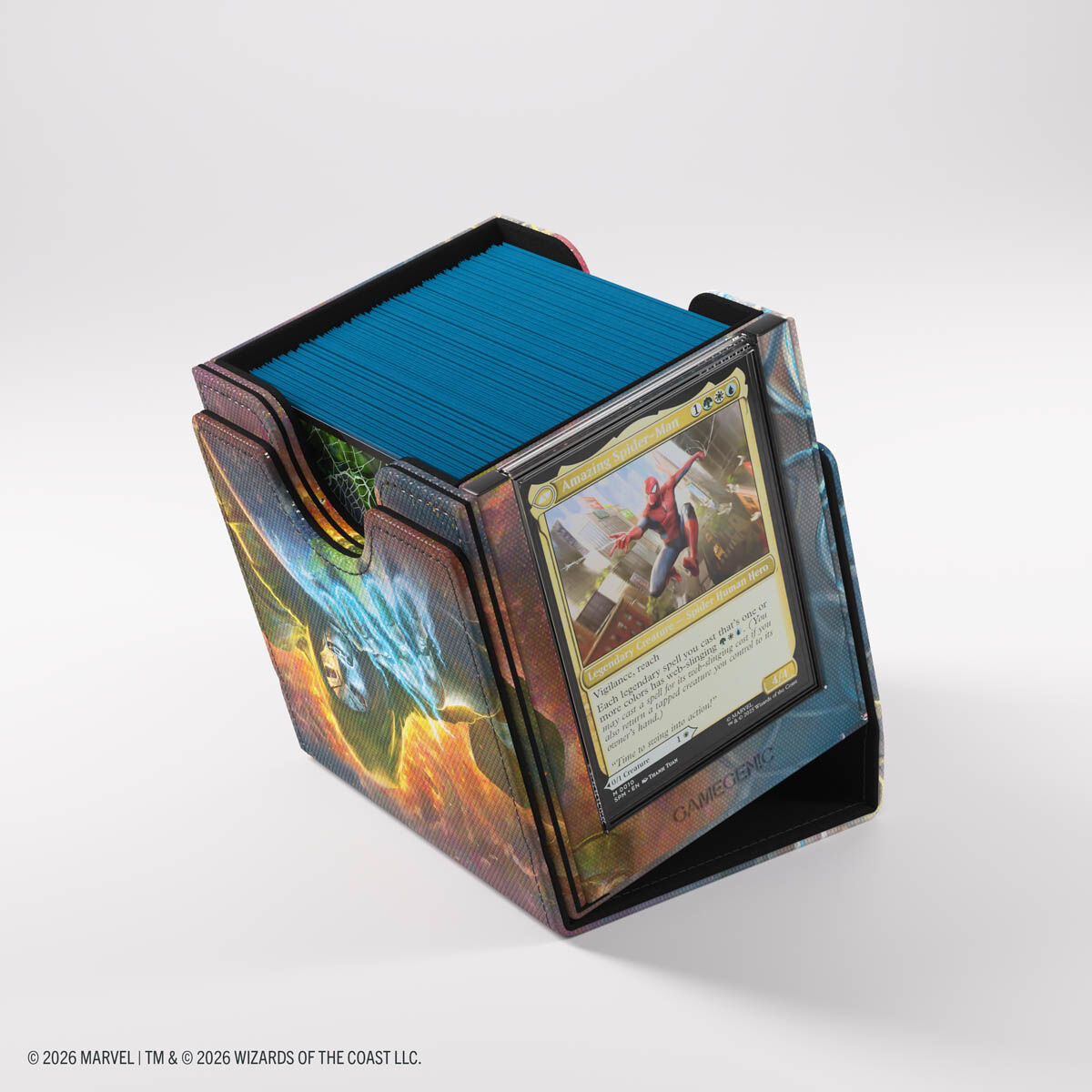 Gamegenic | Marvel Super Heroes - Doom Reigns Supreme / Loki Laufeyson | Deckbox Sidekick PRO 100+ XL