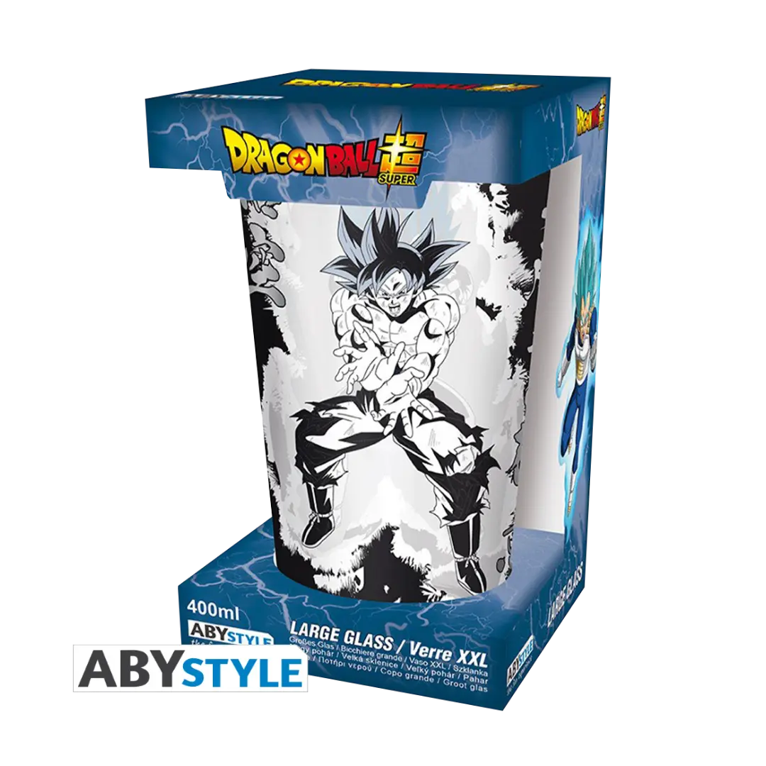 Abysse: DRAGON BALL SUPER Premium Large Glass - Goku/Vegeta 400ml