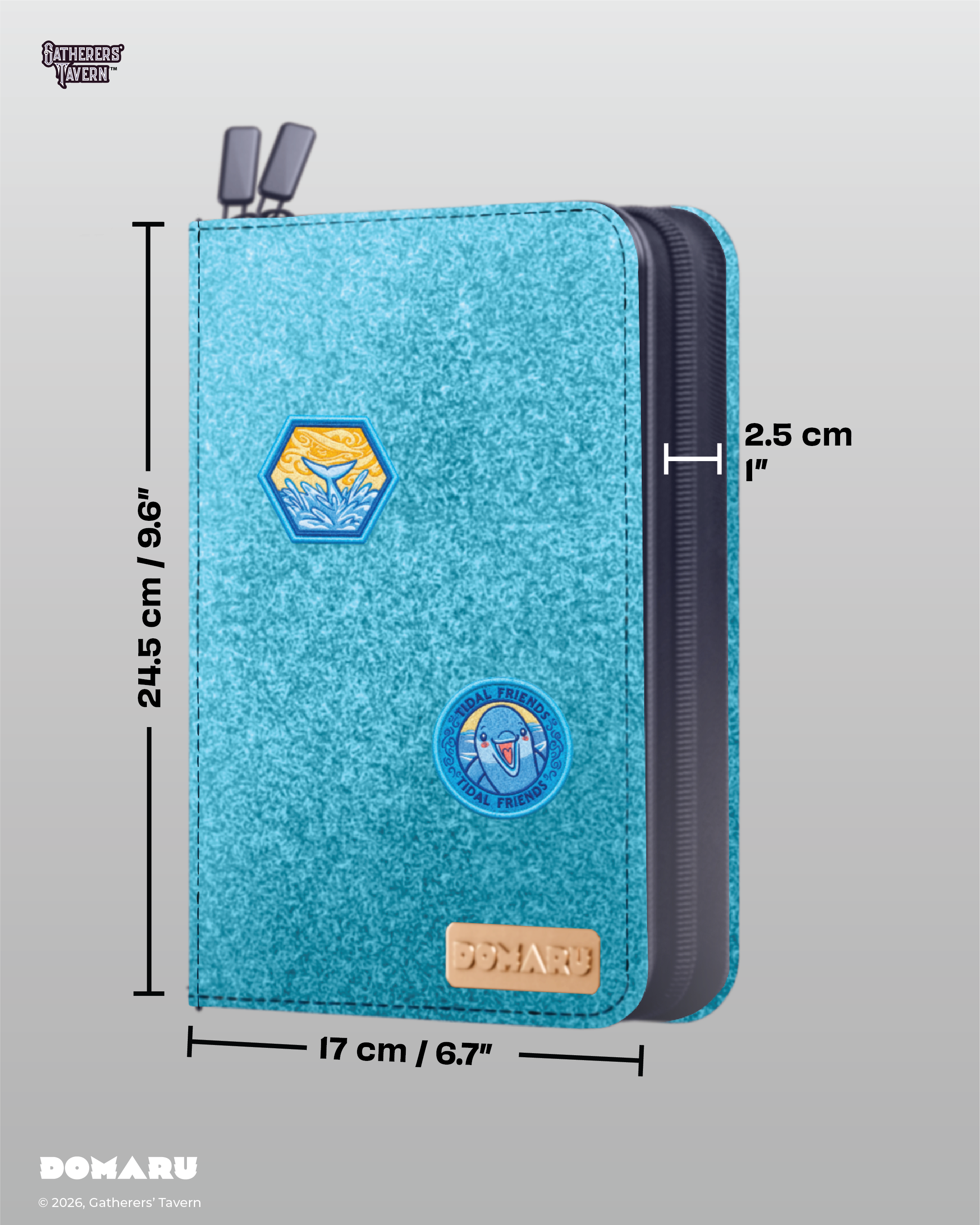 Gatherers' Tavern | Wave Dancer Deco Patch DOMARU | Binder 4-Pocket
