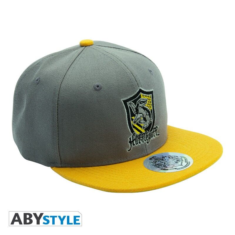 Abysse:  Harry Potter - Snapback Cap (Grey & Blue) - Hufflepuff