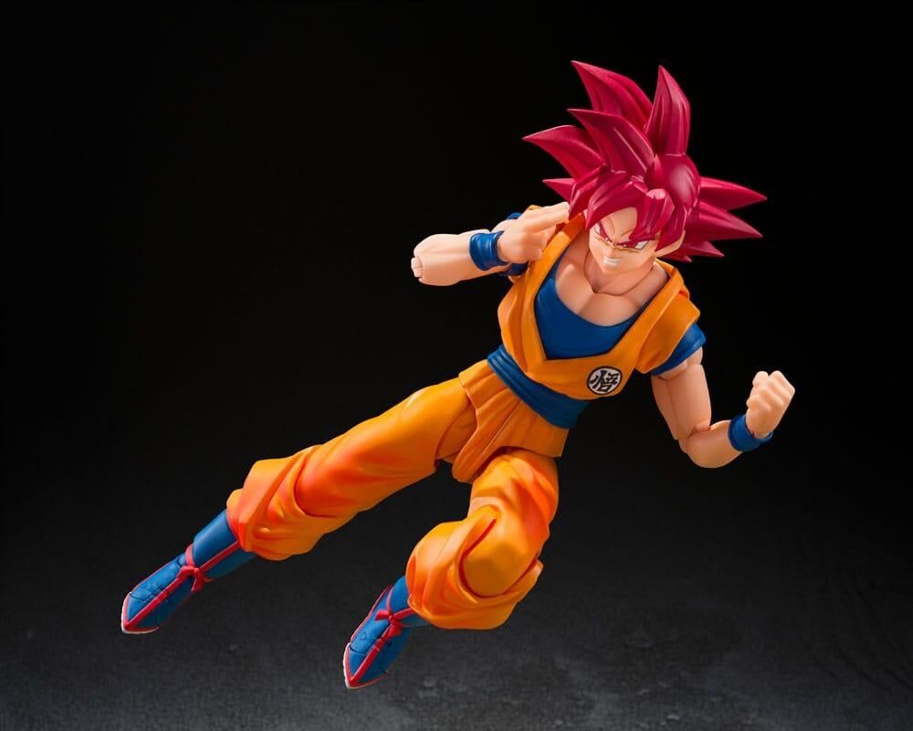 Tamashii Nations | Super Saiyan God Son Goku God Aura S.H.Figuarts (15cm) | Dragon Ball Super