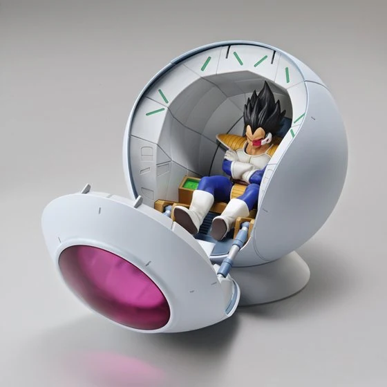 Bandai: Figure-rise Mechanics Saiyan Space Pod – Dragon Ball (16cm)