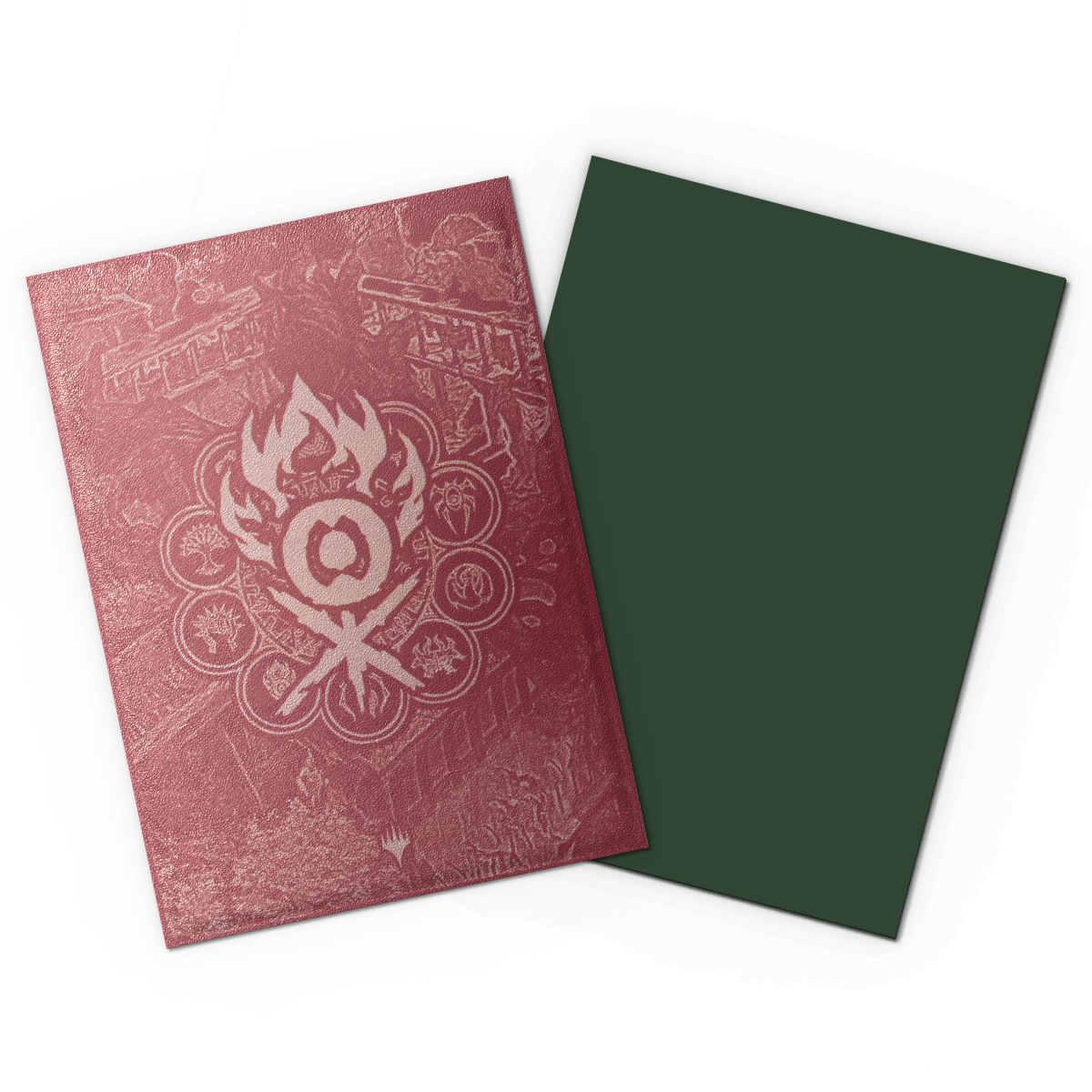 gruul card sleeves Glove-Fit Sleeve Graded CSG/CGC/DSG/TAG Cardshellz Red and green magic of Ravnica in every sleeve Dragon Shield: MTG Guildpact Series