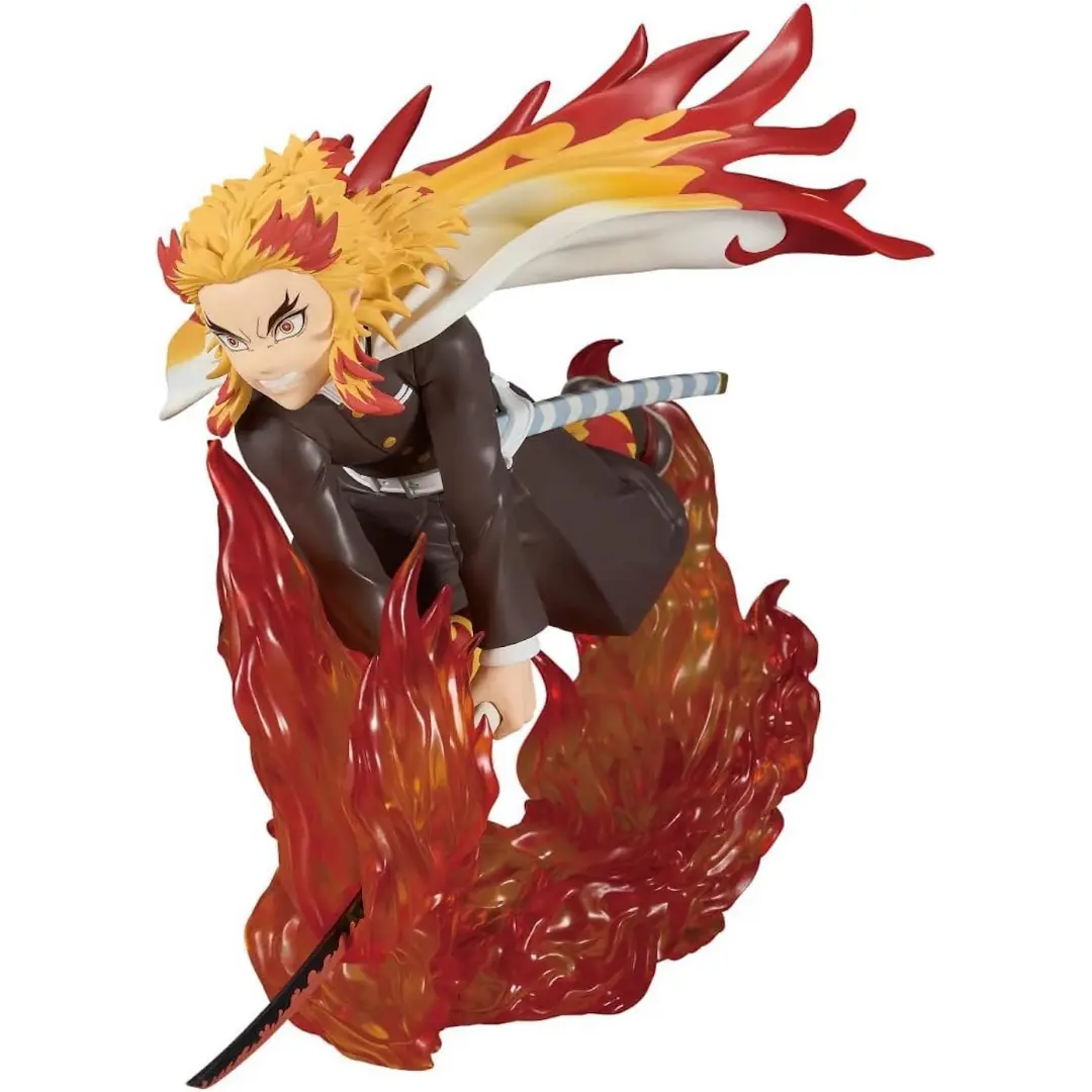 Banpresto: Demon Slayer - Kyojuro Rengoku Figur Vibration Stars Plus (14cm)