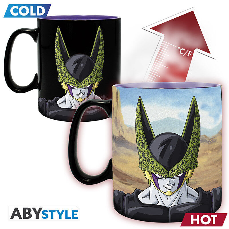 Abysse: Dragon Ball - Mug Heat Change (460ml) - DBZ/Son Gohan & Cell