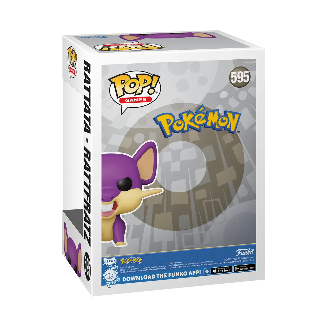 POP! Games: Rattfratz - Pokémon