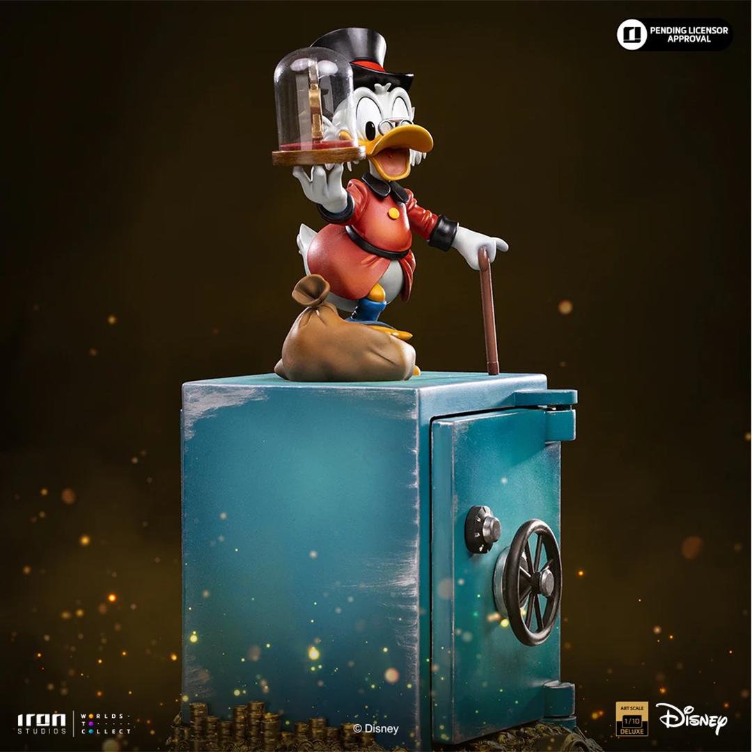 Iron Studios | Uncle Scrooge Mcduck And Nephews - Duck Tales | Art Scale 1/10