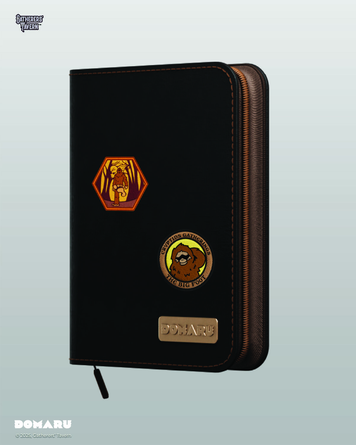 Gatherers' Tavern | Dusky Ochre Deco Patch DOMARU | Binder 4-Pocket