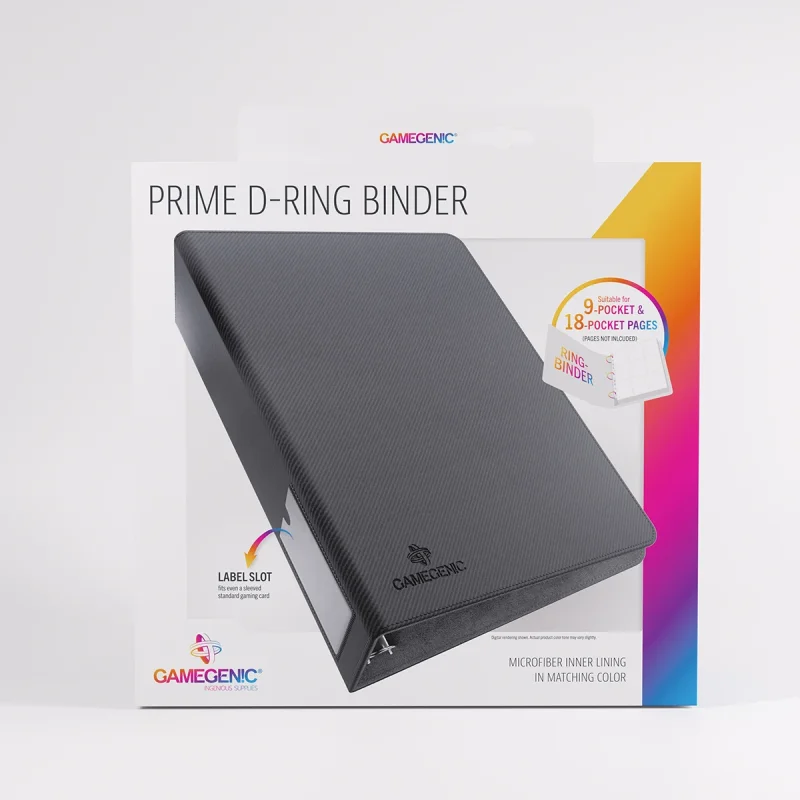 Gamegenic | Prime D-Ring-Binder | Black