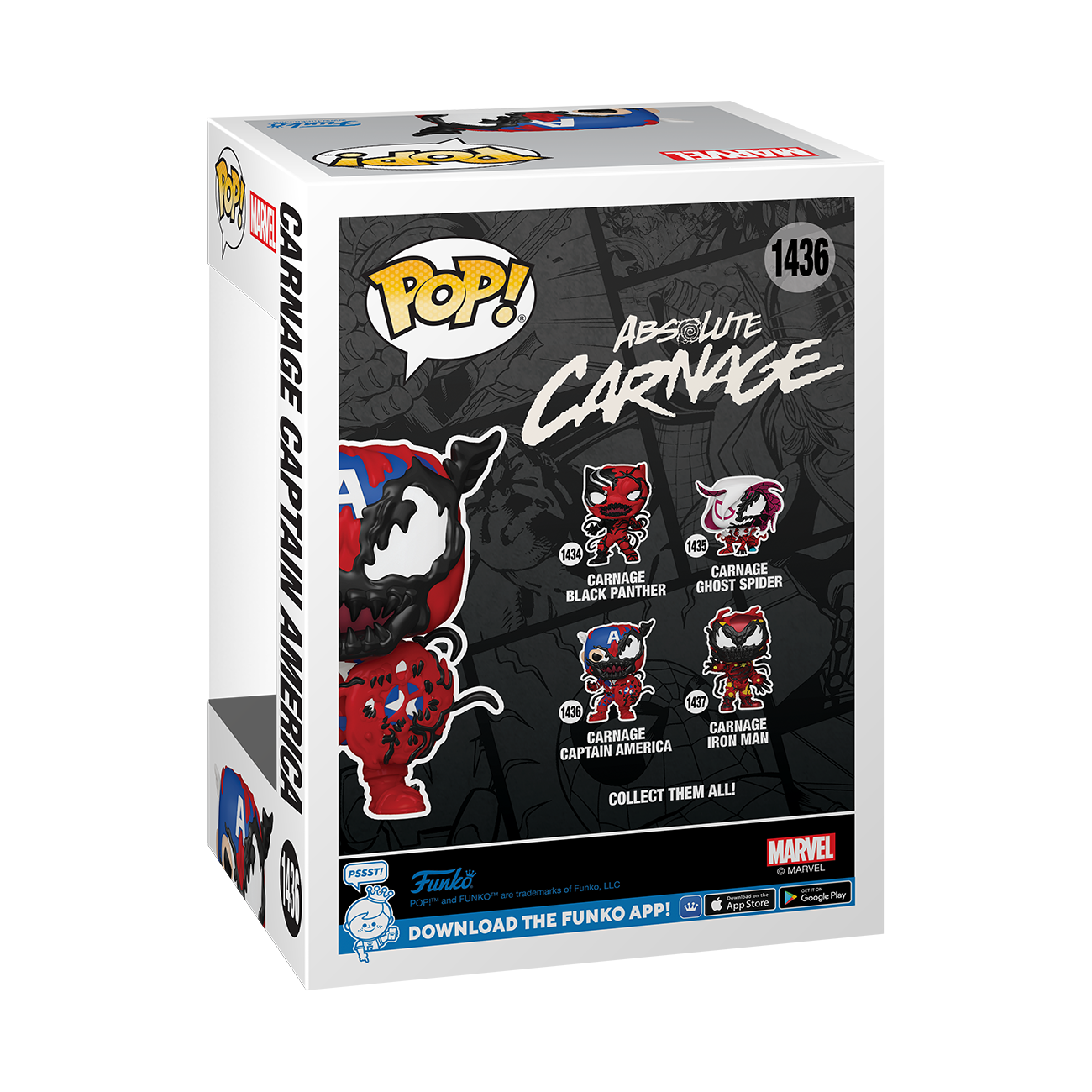 POP! Marvel: Carnage Captain America - Marvel