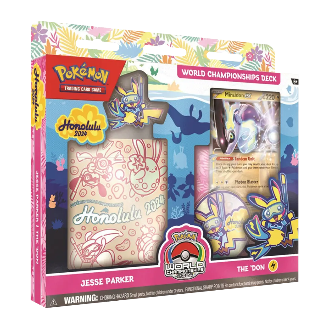 Pokémon TCG: World Championship Deck 2024 - Display (8 Stück) (EN)