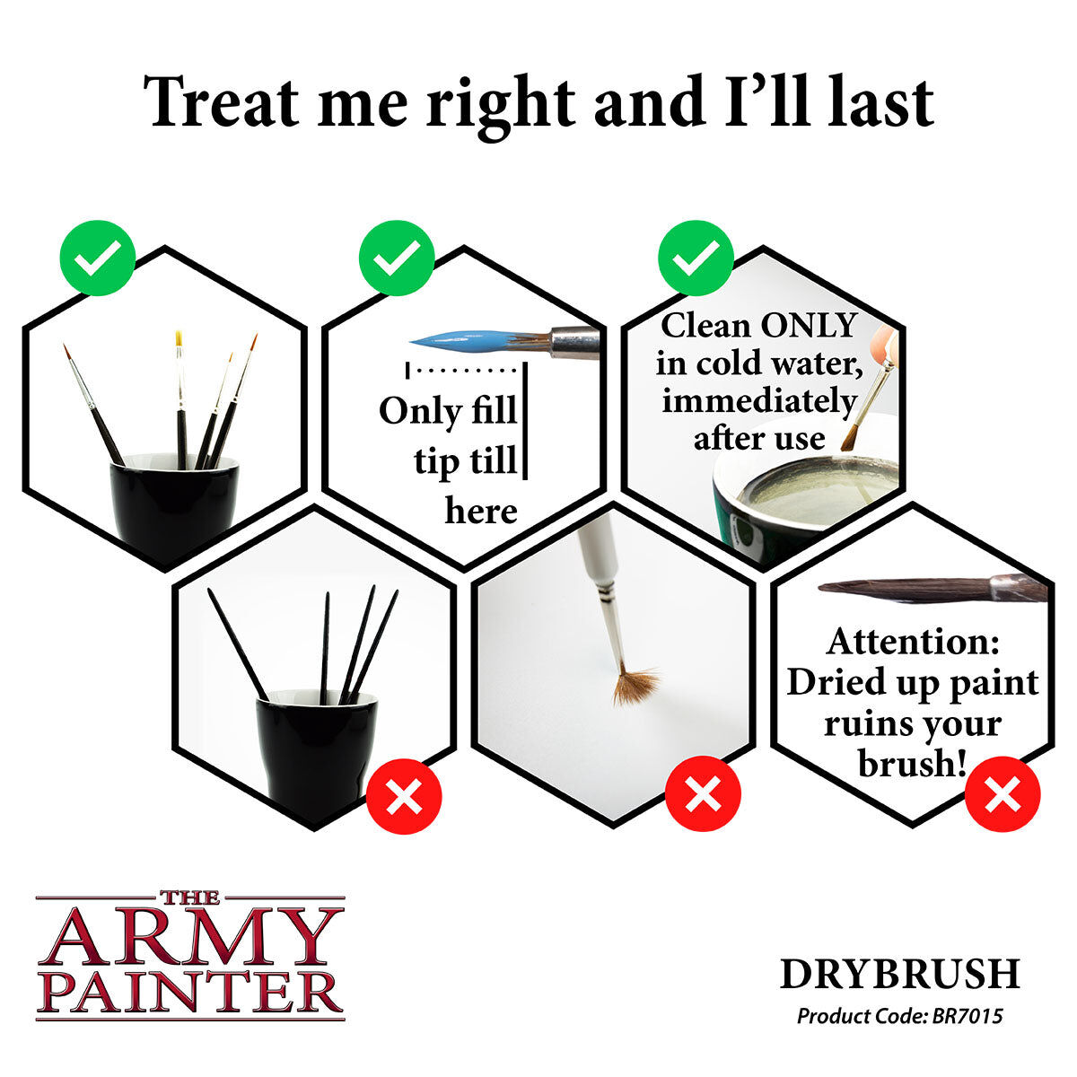 The Army Painter - Drybrush - Hobby Brush