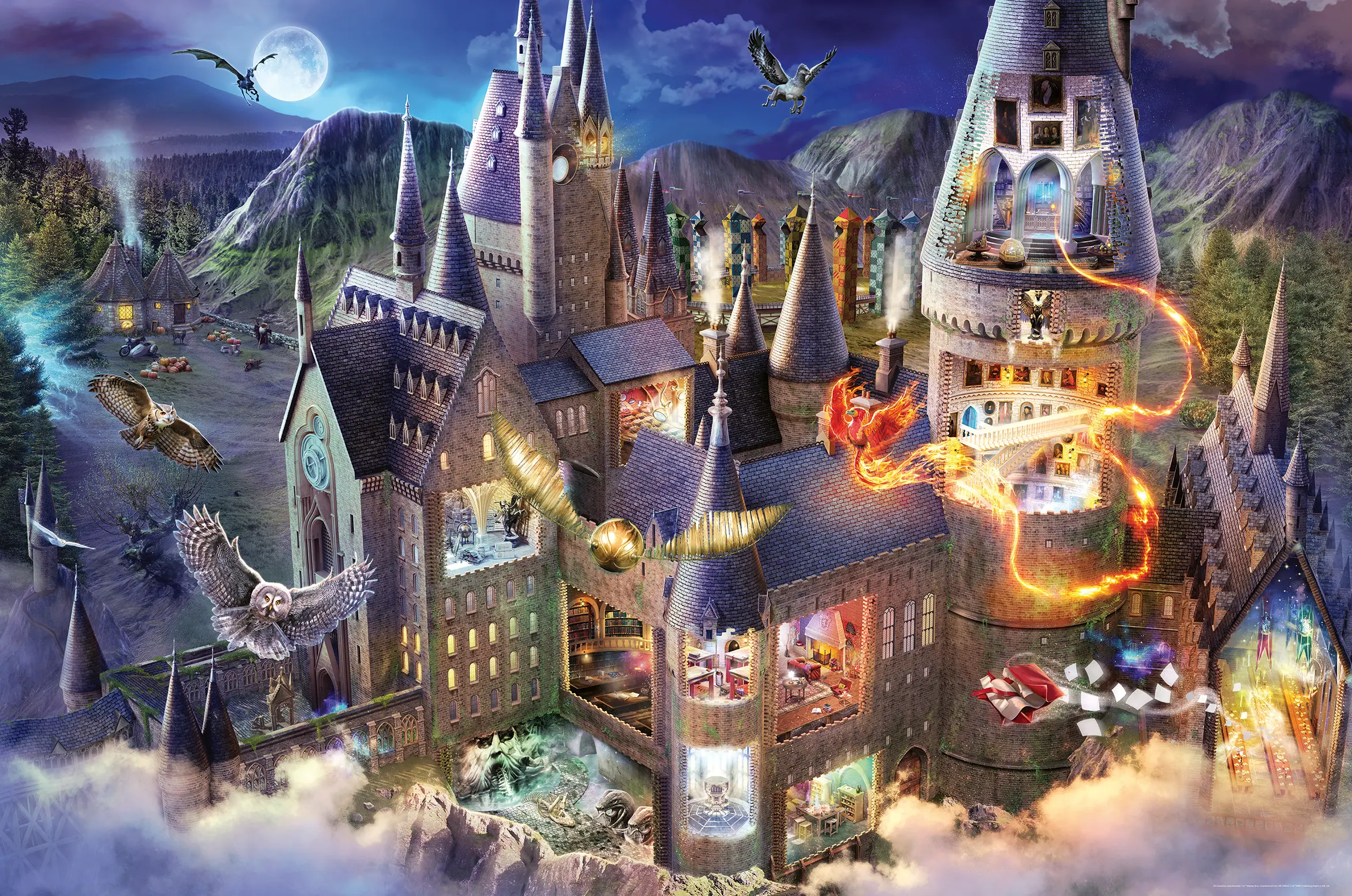 Ravensburger | Hogwarts Interior | 3000 Teile Puzzle