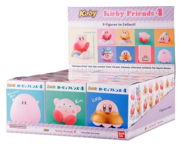 Bandai | Kirby Friends Vol.4 (6,5cm) | Kirby's Dream Land (12pcs)