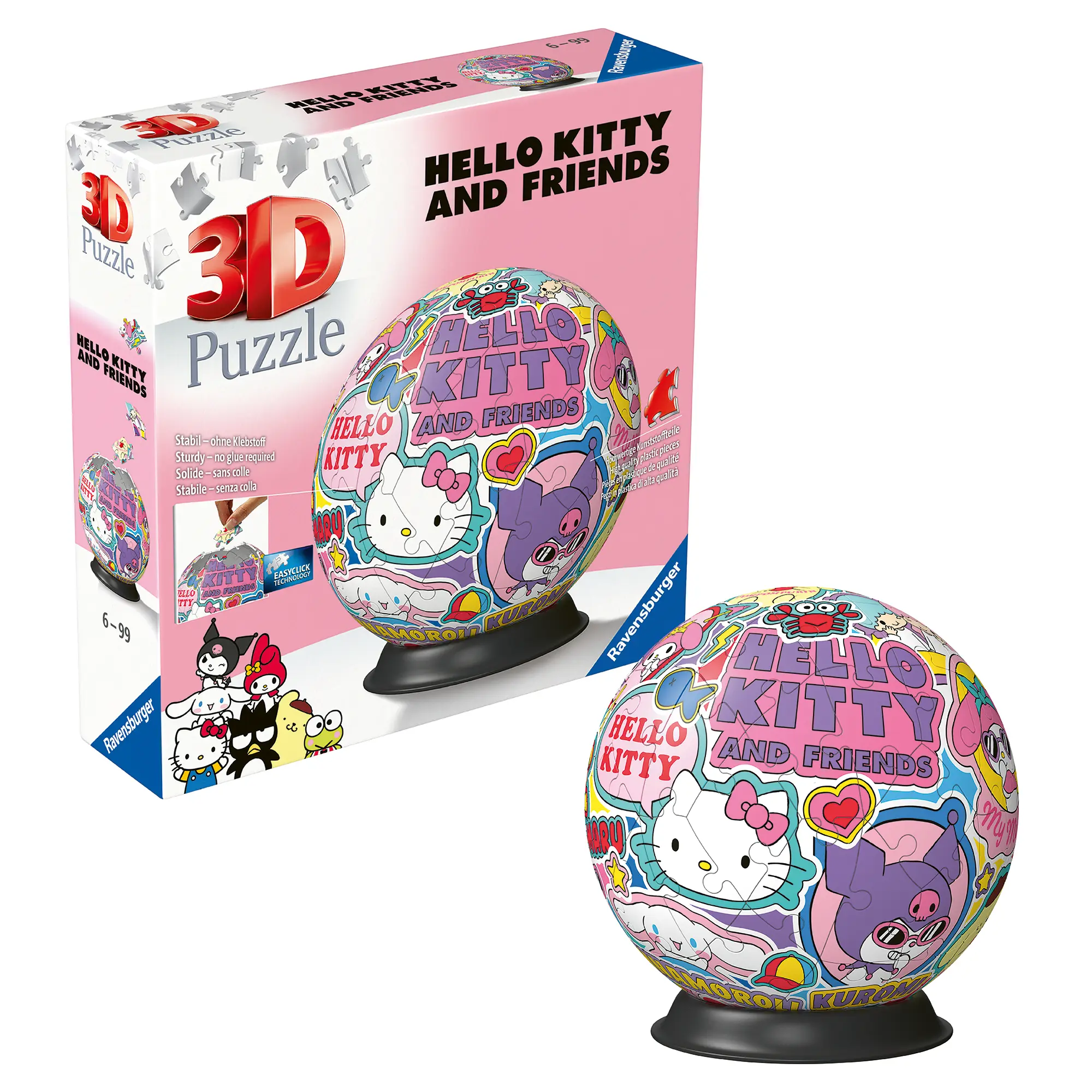 Ravensburger | Hello Kitty and Friends | 72 Teile 3D Puzzle