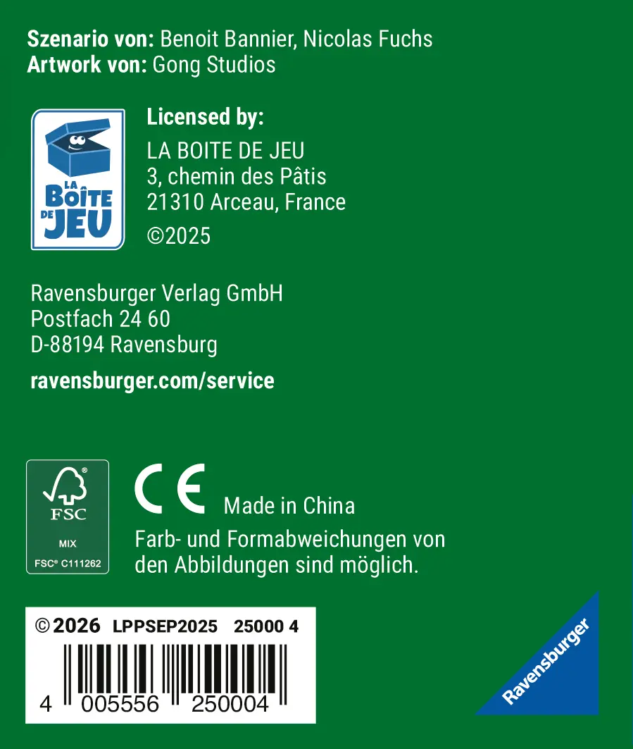 Ravensburger | Back Tales Die Smaragd-Hochzeit | Mystery
