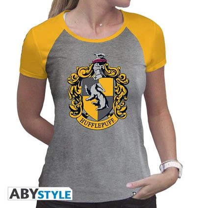 Abysse: Harry Potter - Premium T-Shirt Frauen (L) - Hufflepuff