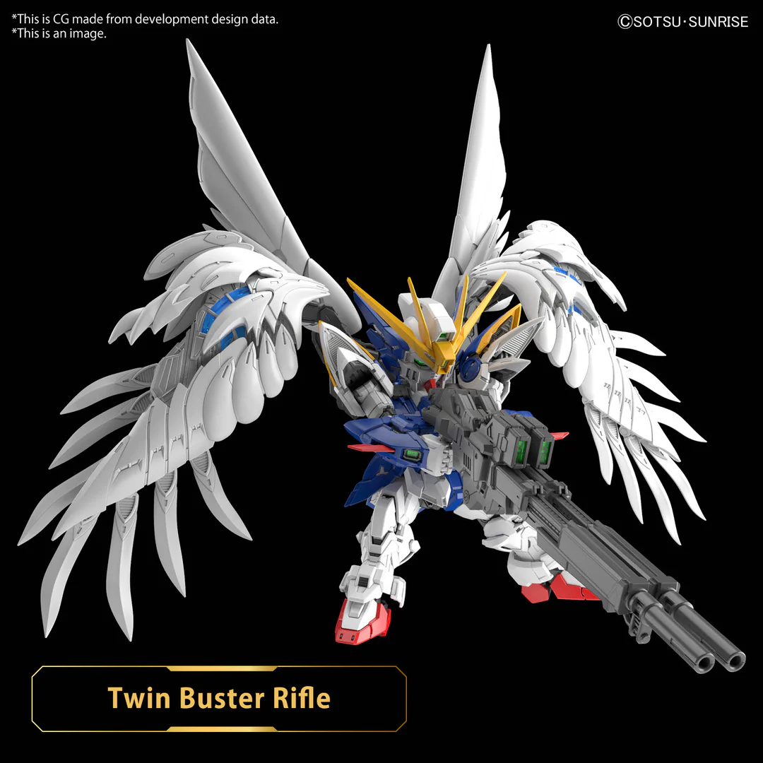 Bandai: MGSD Wing Gundam Zero - New Mobile Report Gundam Wing: Endless Waltz