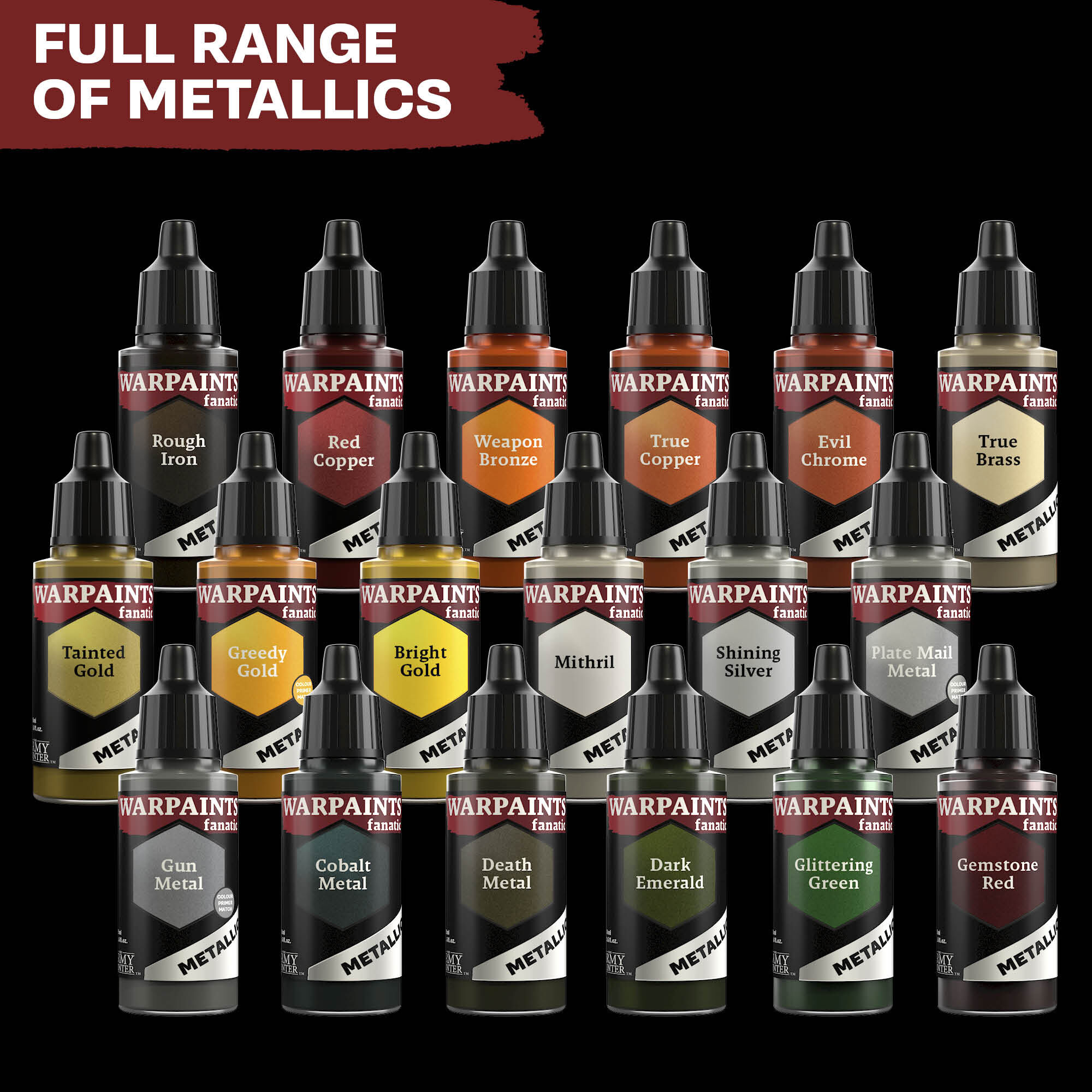 The Army Painter - Rough Iron - Warpaints Fanatic Metallic