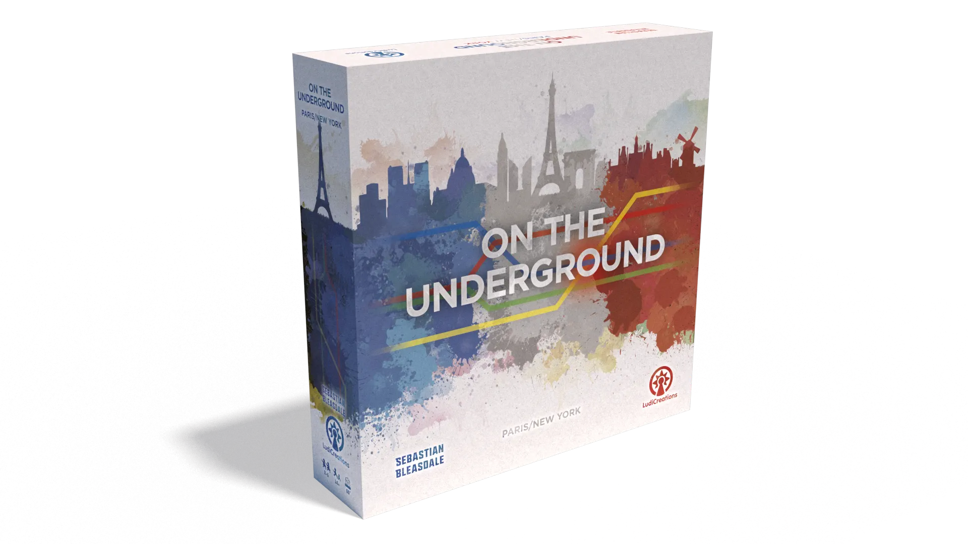 Ludicreations: On the Underground Paris New York - Card Games