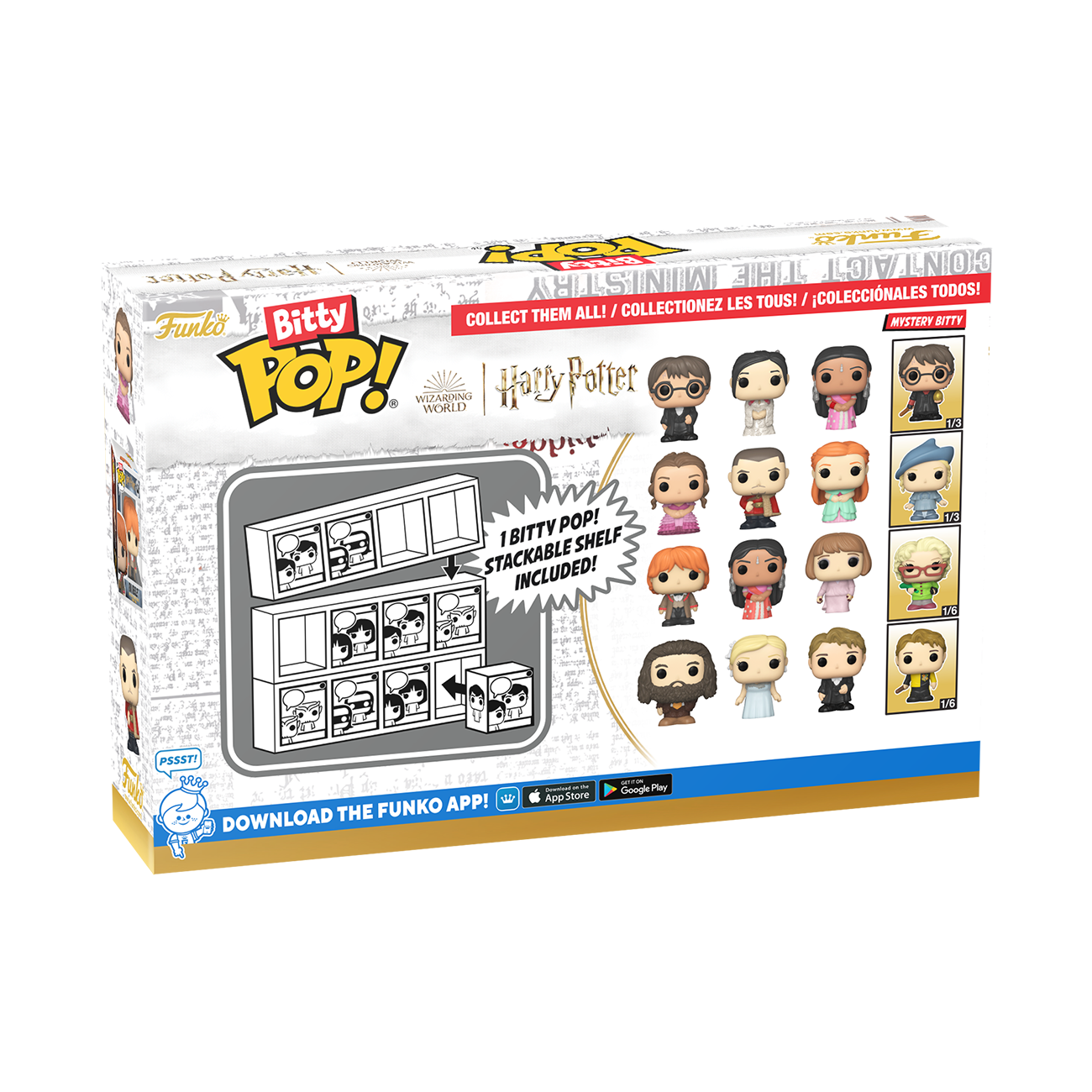 Bitty POP!: Harry 4pk - Harry Potter and the Goblet of Fire
