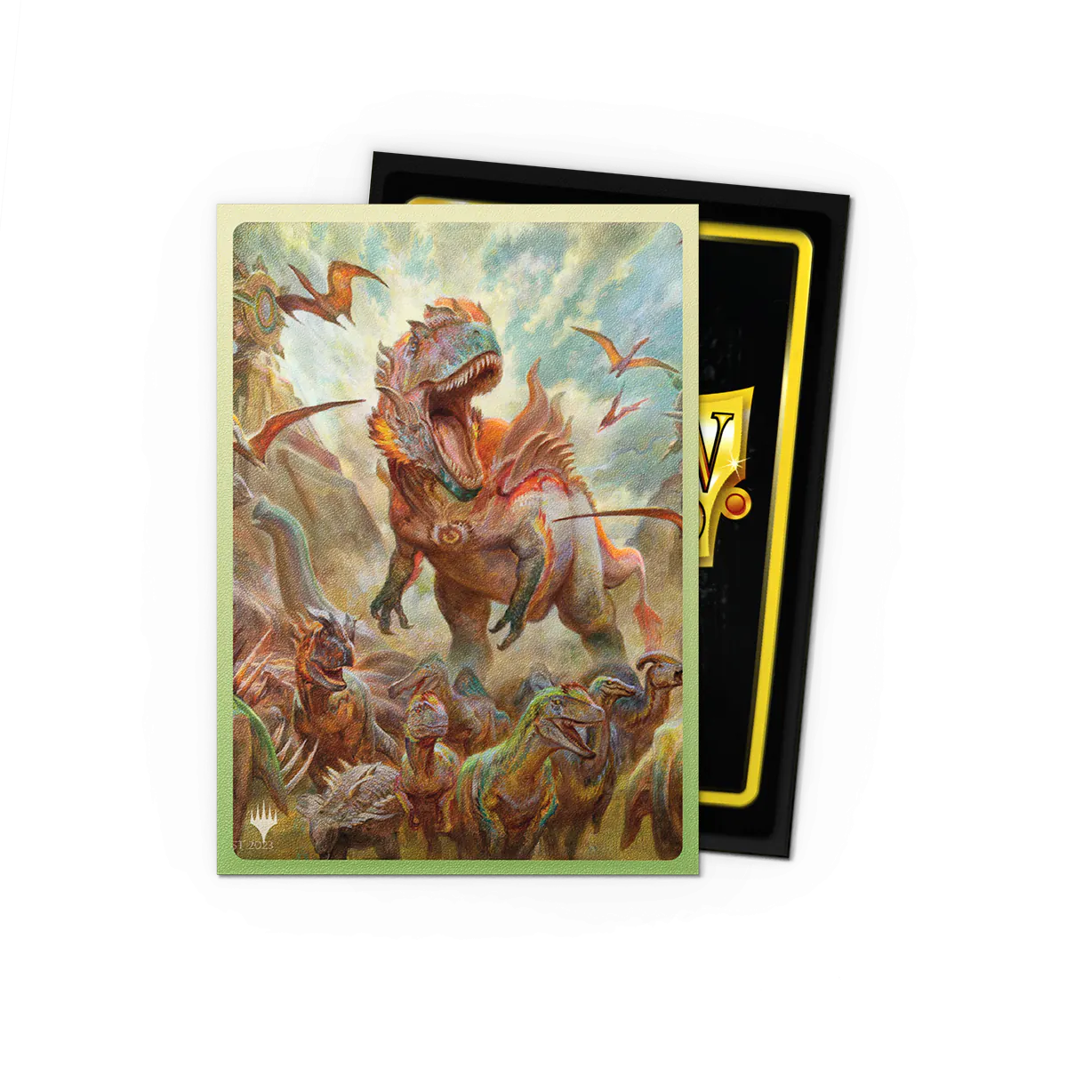 Dragon Shield | Legendary Series - Gishath, Sun´s Avatar | Matte Dual Art Sleeves Standard Size